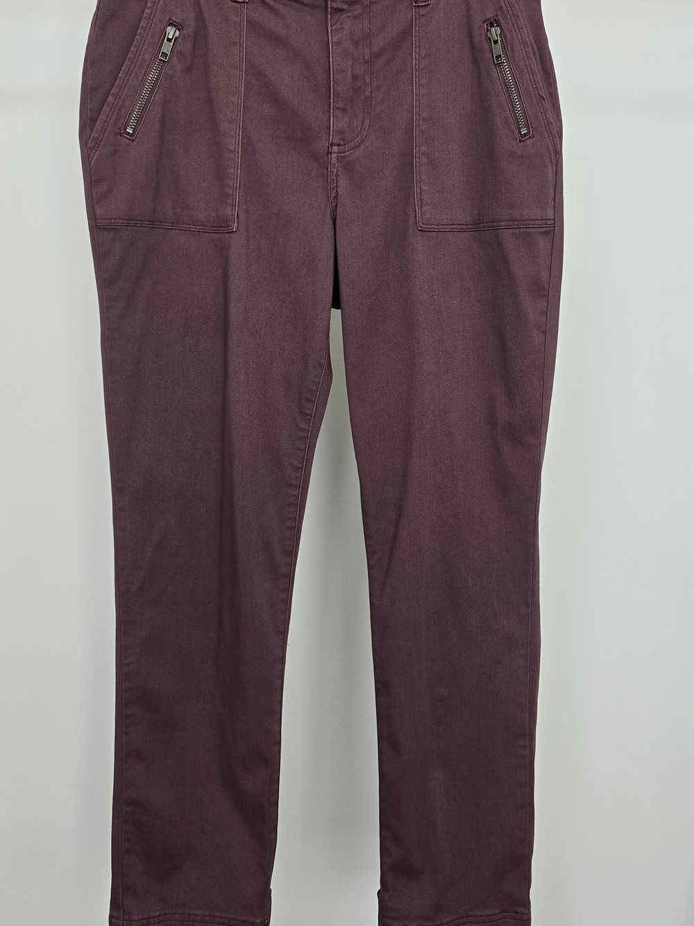 Kut from the Kloth Women's Straight-Leg Pants in Wine